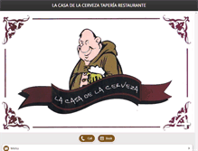 Tablet Screenshot of lacasadelacerveza.net